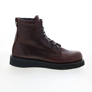 Broken Homme Mens James Boot Burgundy Boots (NWT)